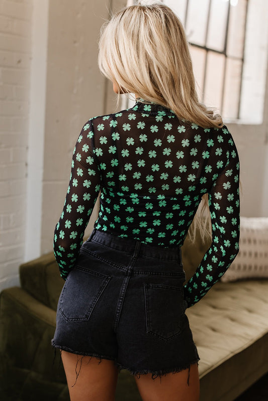 SHAMROCK BODYSUIT - Thistle Canyon Co.