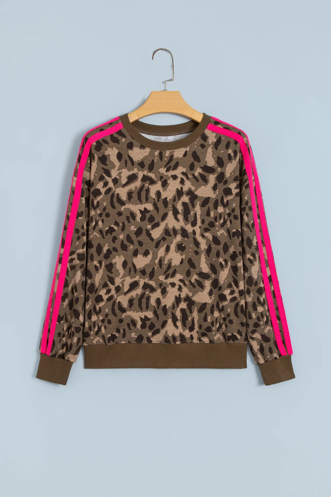 Pre-Order: PRETTY IN PINK LEOPARD SWEATSHIRT
