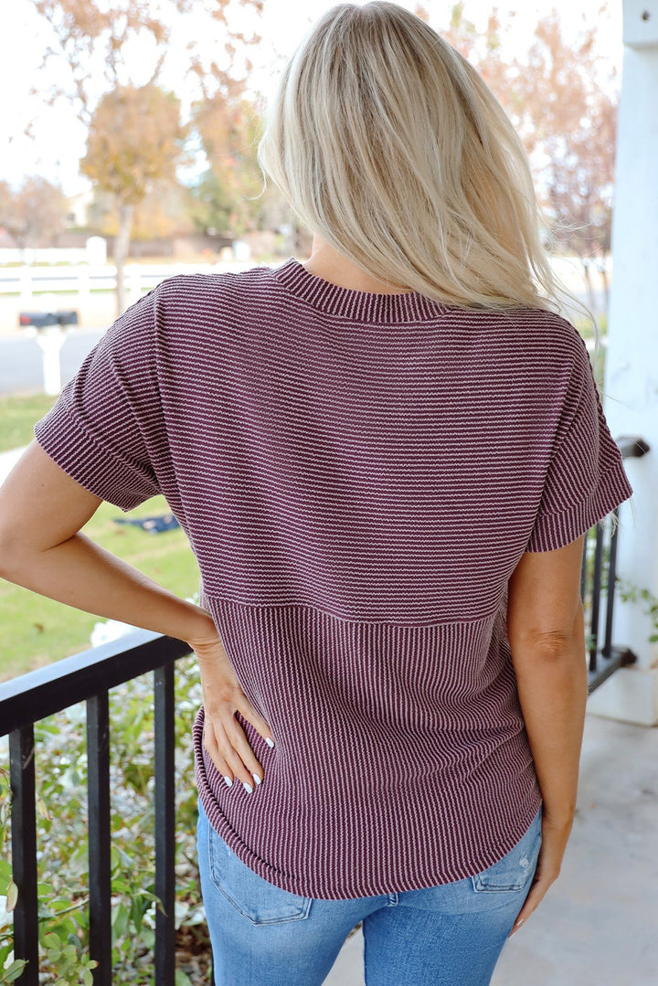 PLUM PERFECT TOP