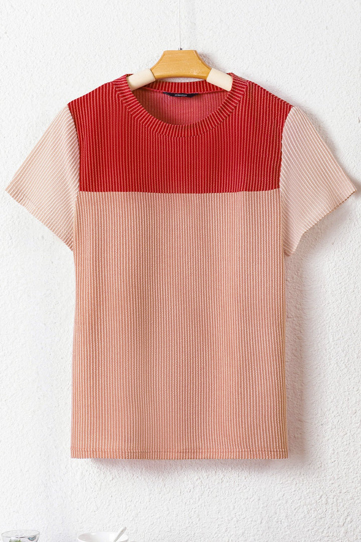 RUST & ROSE TOP