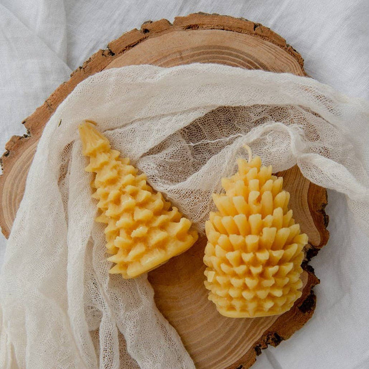 Festive Beeswax Candles - Sustainable Holiday Candles - Thistle Canyon Co.