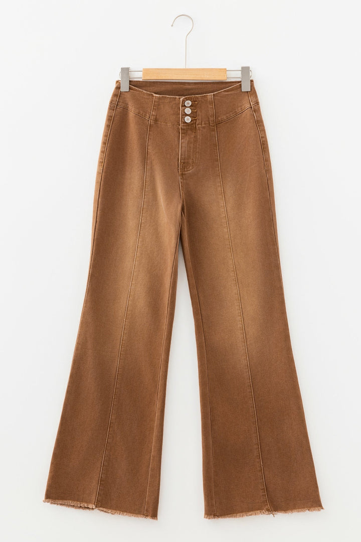 CANYON CARAMEL FLARE JEANS