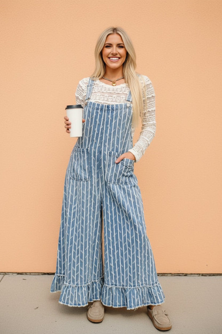 Pre-Order: SWEET MAGNOLIA OVERALLS