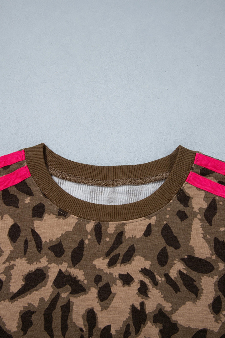 Pre-Order: PRETTY IN PINK LEOPARD SWEATSHIRT