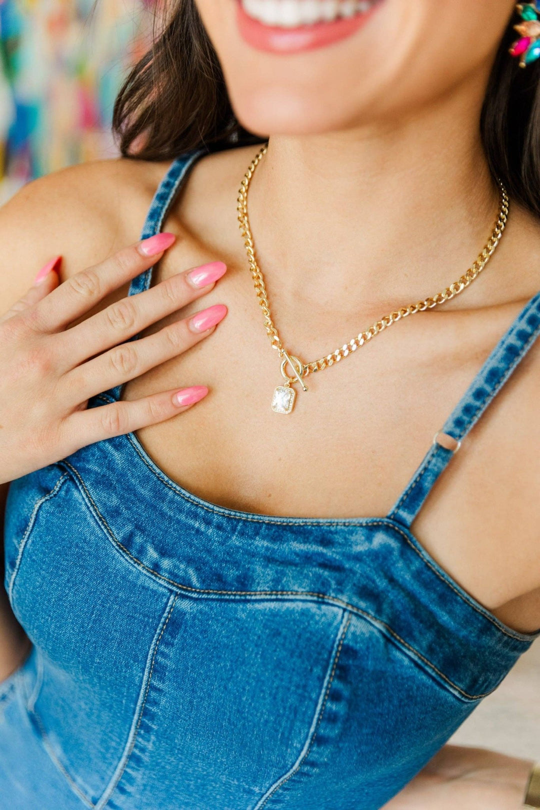 Glam Toggle Necklace - Thistle Canyon Co.