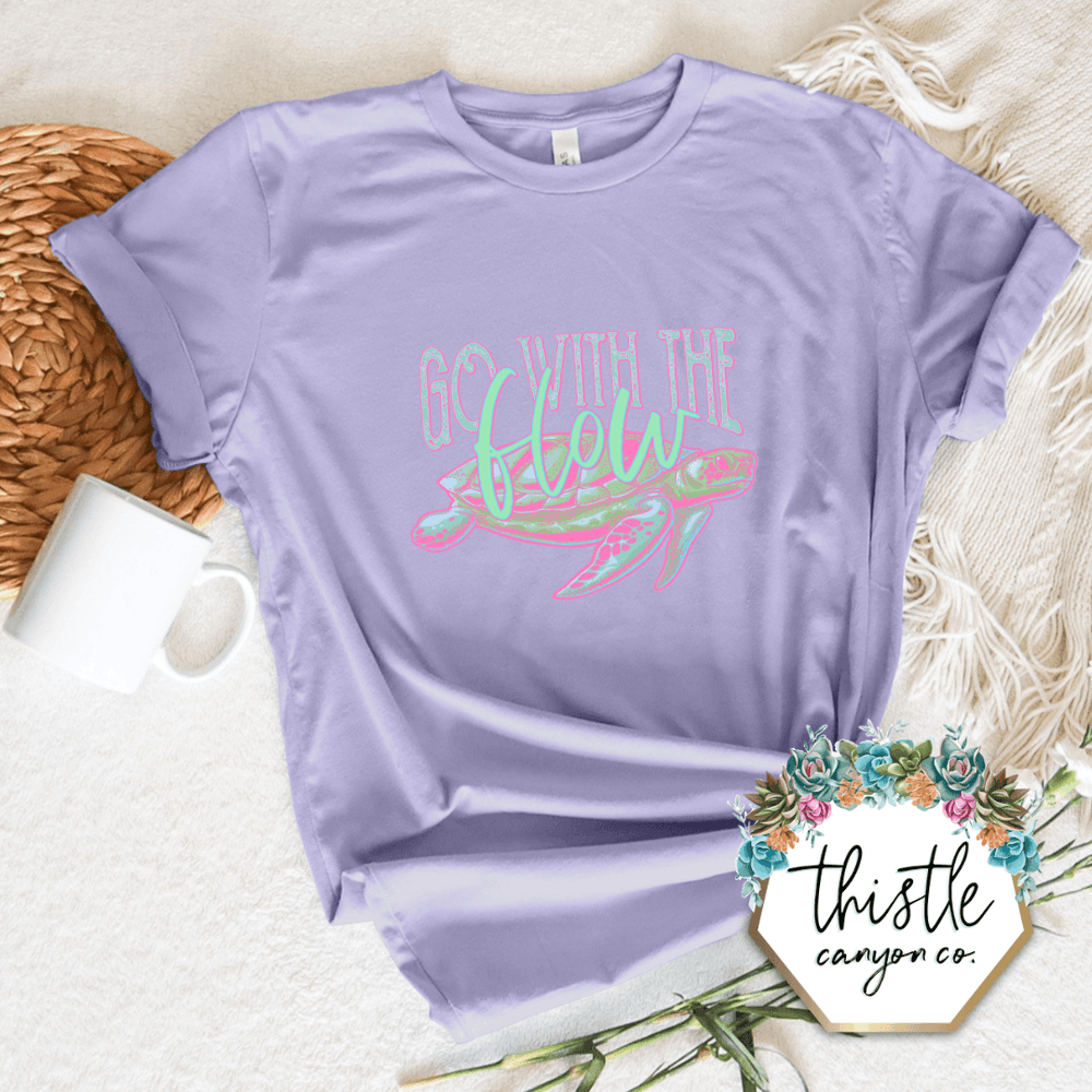 GO WITH THE FLOW TEE - Thistle Canyon Co.