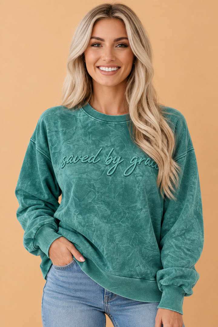Pre-Order: SAVED BY GRACE SWEATSHIRT