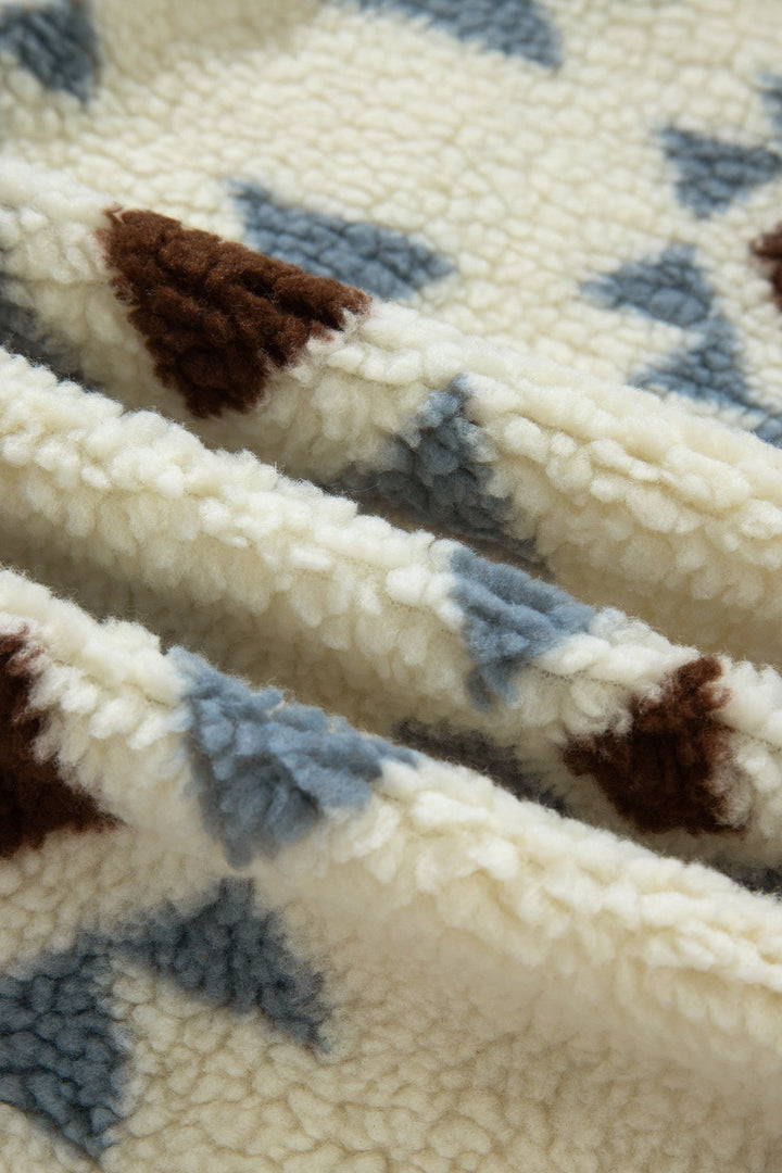 Western Geometric Sherpa Half-Zip