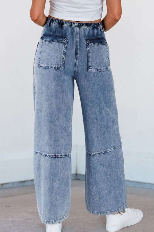 HOLLY DRAWSTRING JEANS - Thistle Canyon Co.