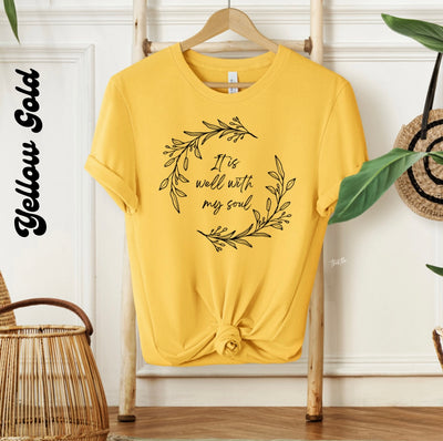 IT IS WELL | Graphic Tee - Thistle Canyon Co.