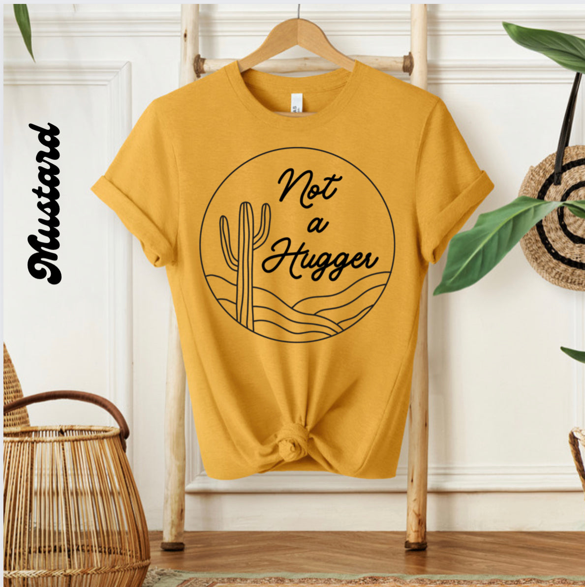 NOT A HUGGER | Graphic Tee - Thistle Canyon Co.