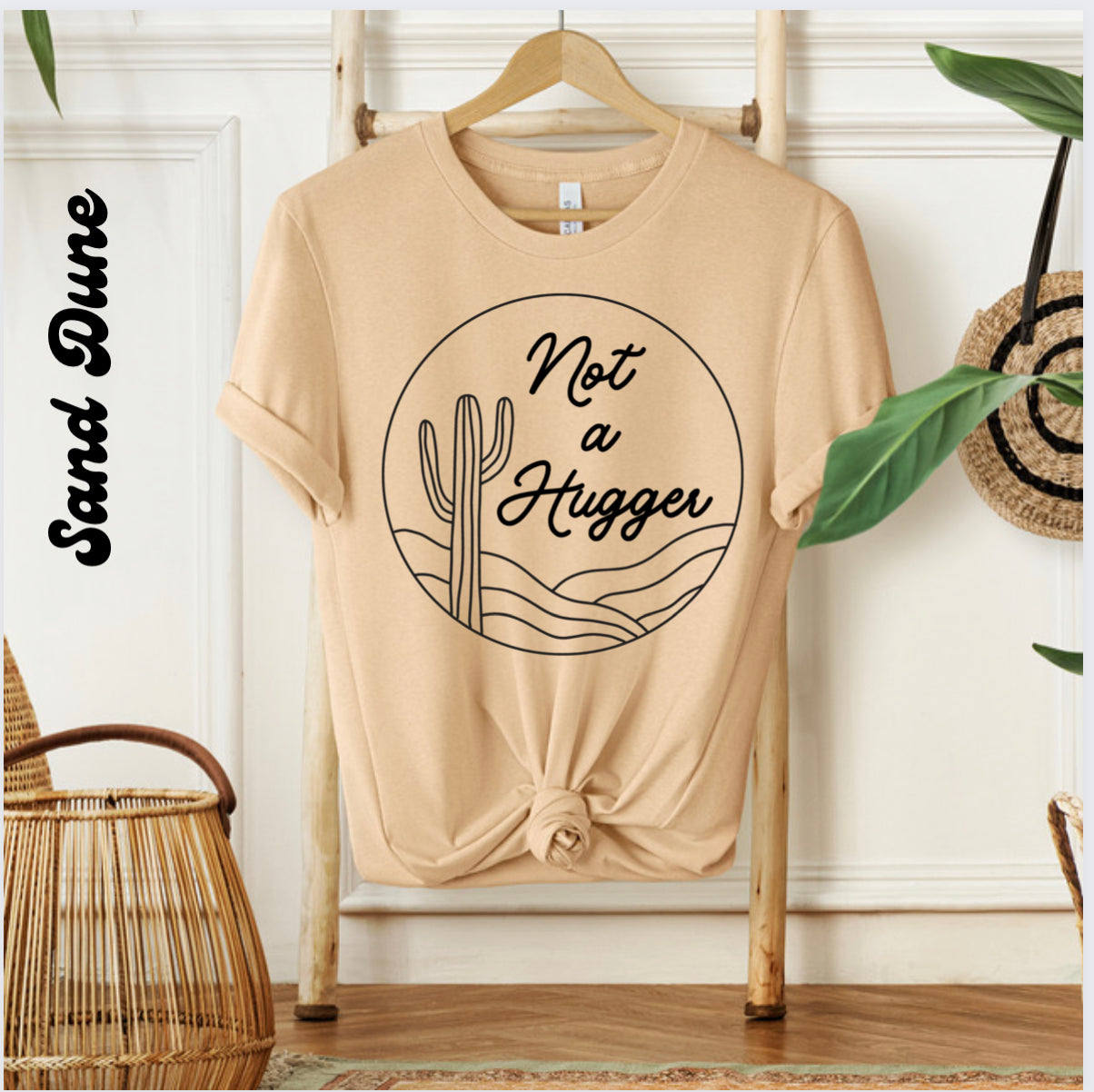 NOT A HUGGER | Graphic Tee - Thistle Canyon Co.