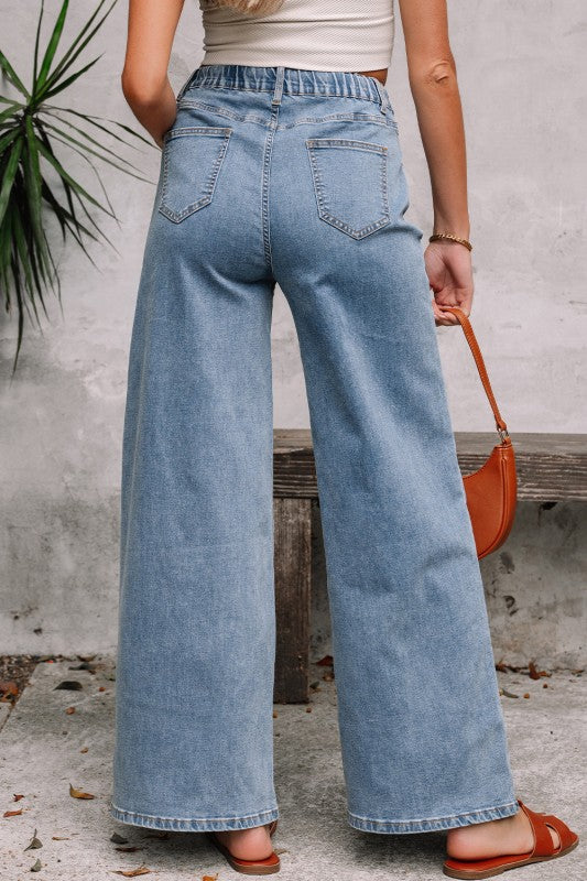 DREW WIDE LEG JEANS