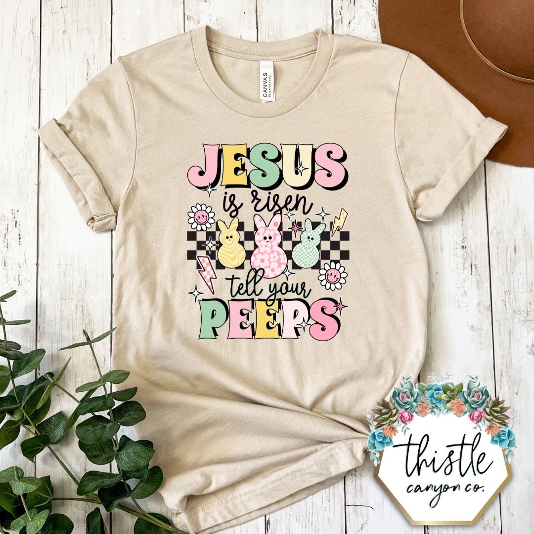 JESUS IS RISEN PEEPS - Thistle Canyon Co.