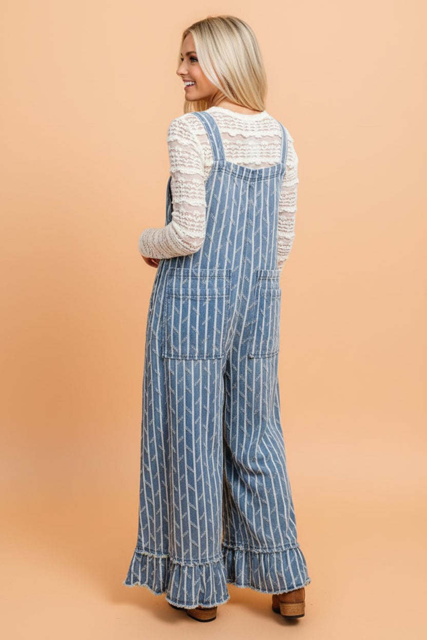Pre-Order: SWEET MAGNOLIA OVERALLS
