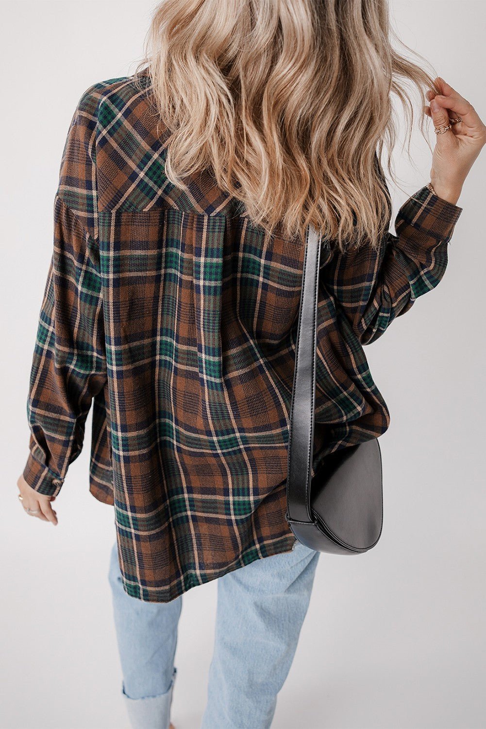 KAILEY PLAID BUTTON UP - Thistle Canyon Co.