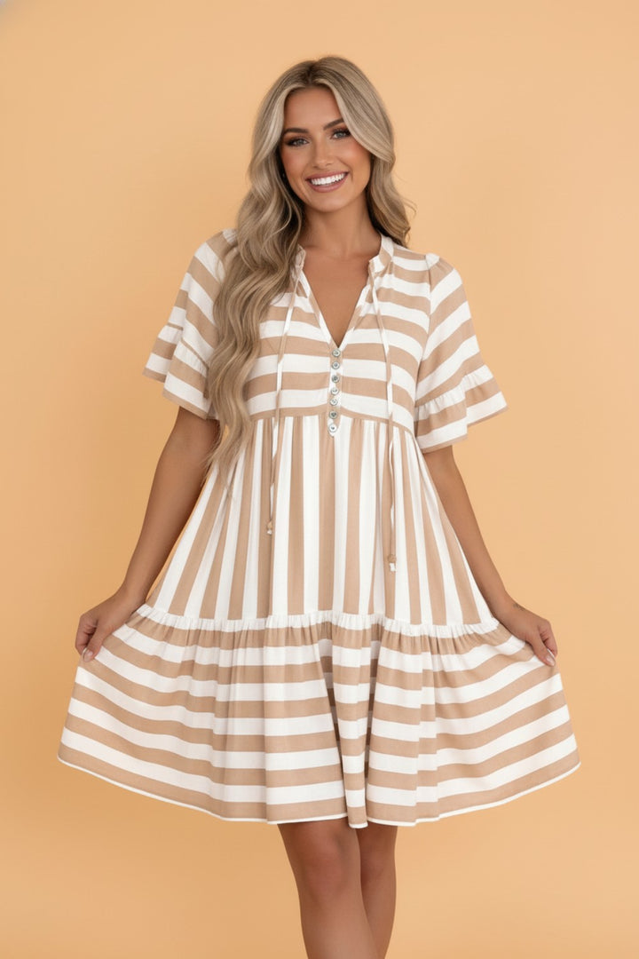 COASTAL LATTE DRESS
