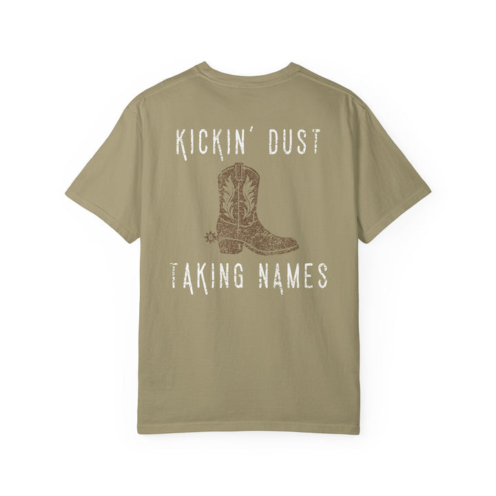 KICKIN' DUST & TAKING NAMES - Thistle Canyon Co.