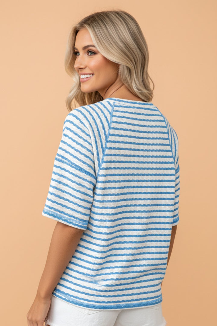 Pre-Order: DRIFTWOOD DAYS TOP - Blue