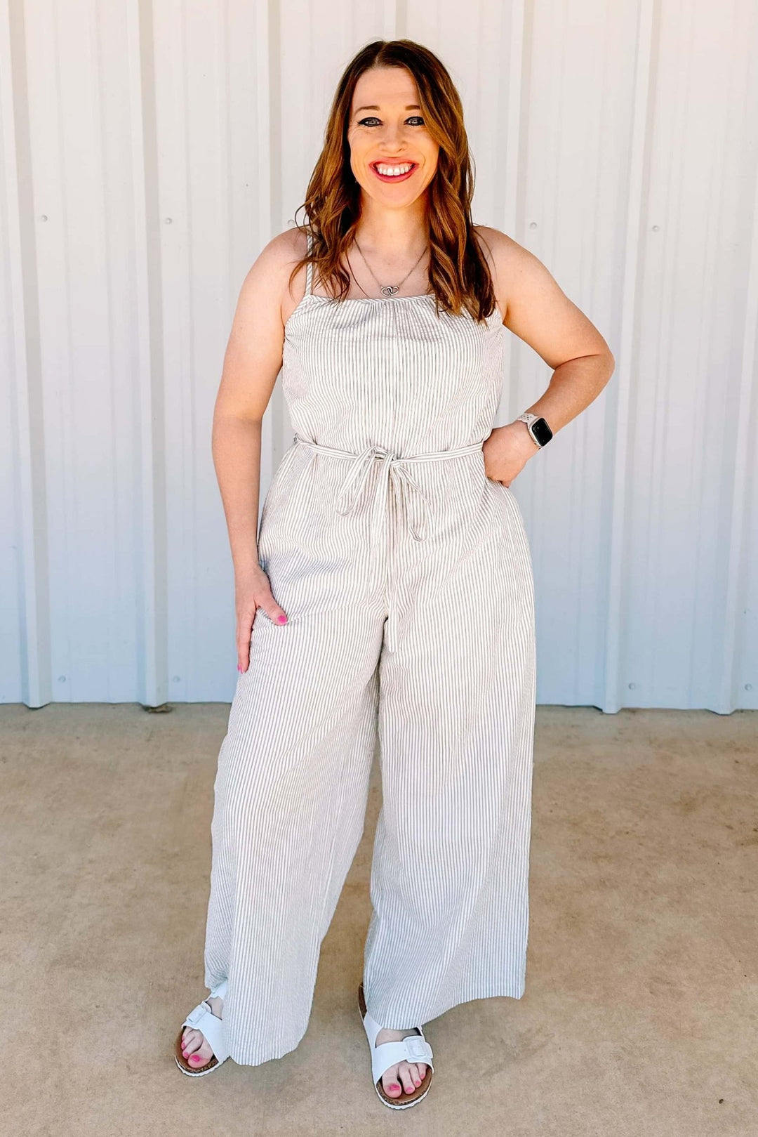 MYRA SLEEVELESS JUMPSUIT - Thistle Canyon Co.