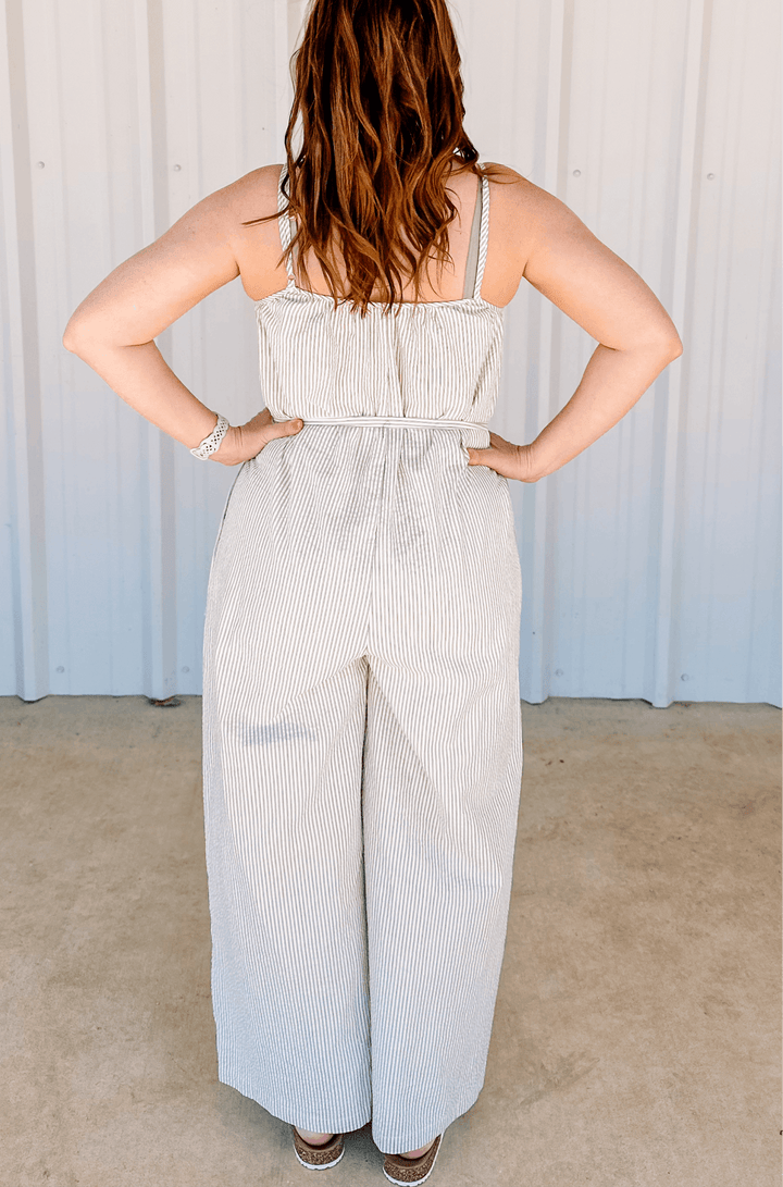 MYRA SLEEVELESS JUMPSUIT - Thistle Canyon Co.