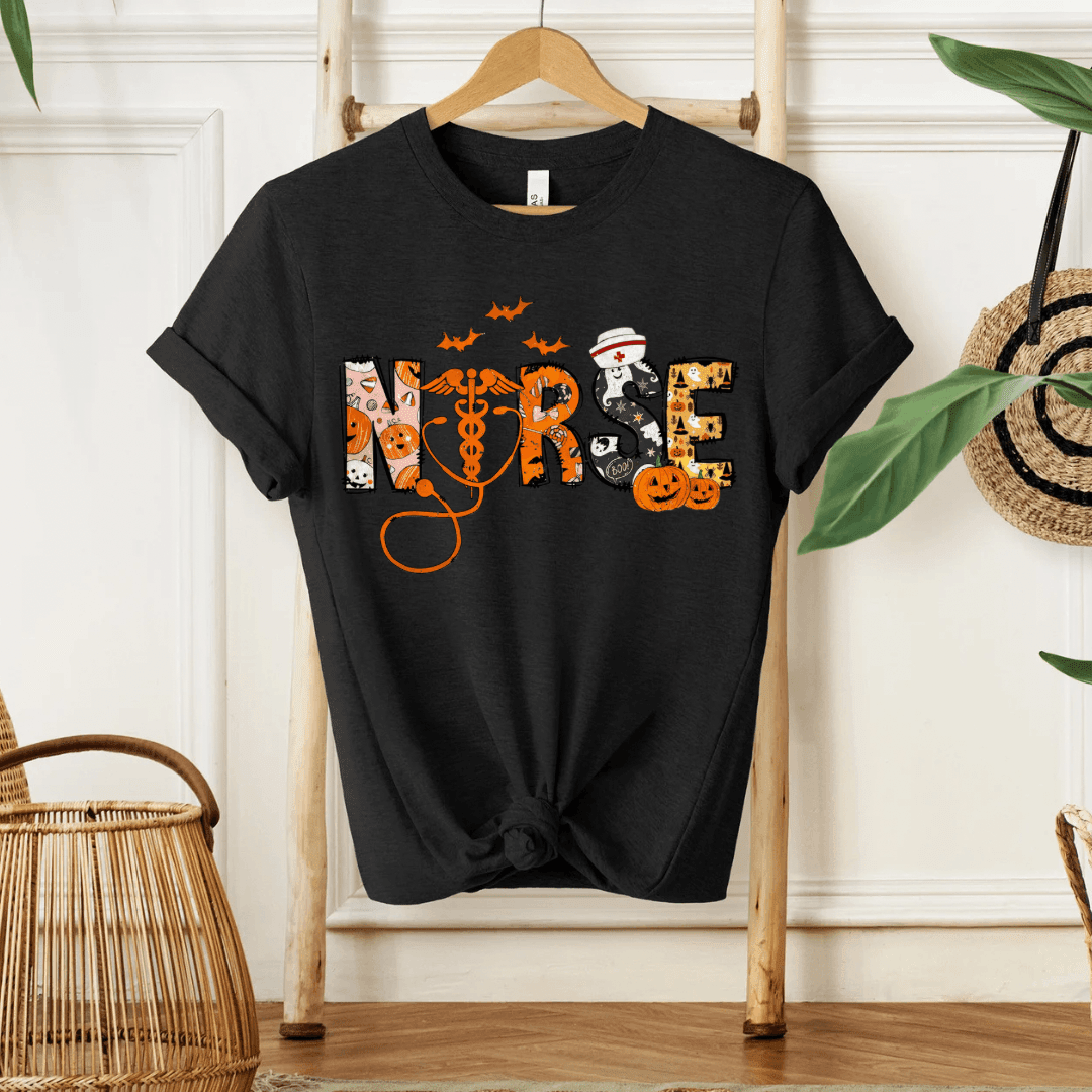 NURSE HALLOWEEN Graphic Tee - Thistle Canyon Co.