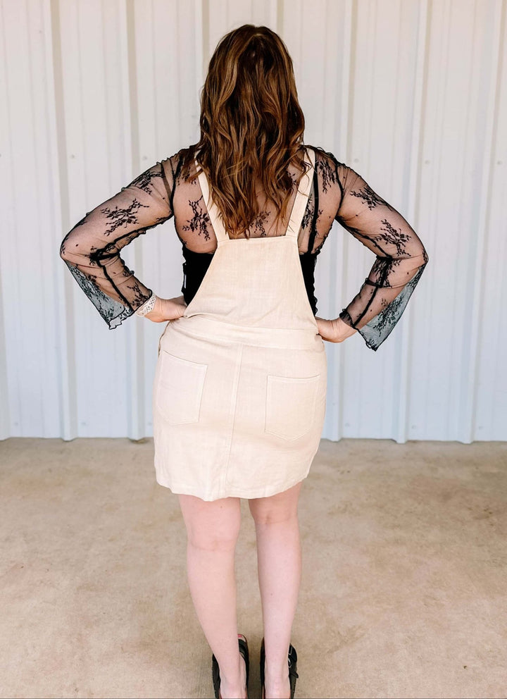 OVERALL MINI DRESS - Thistle Canyon Co.