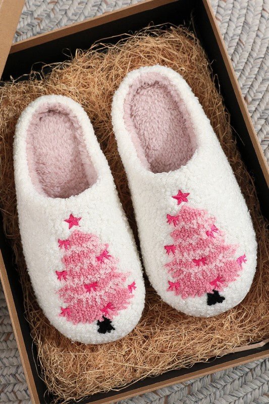 PINK TREE SLIPPERS - Thistle Canyon Co.