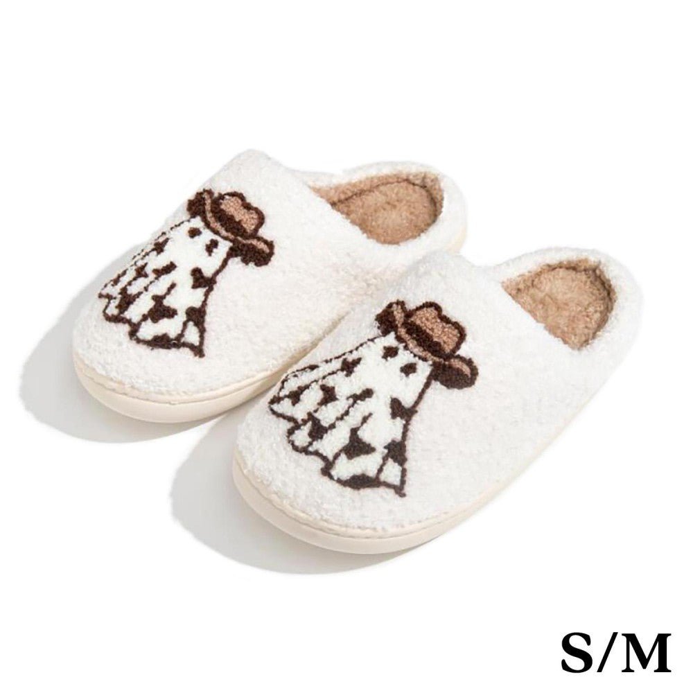 PLUSH SLIPPERS: Cowboy Ghosts - Thistle Canyon Co.
