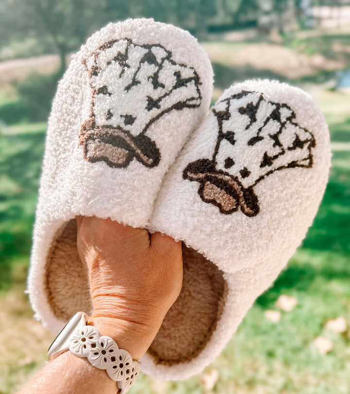 PLUSH SLIPPERS: Cowboy Ghosts - Thistle Canyon Co.