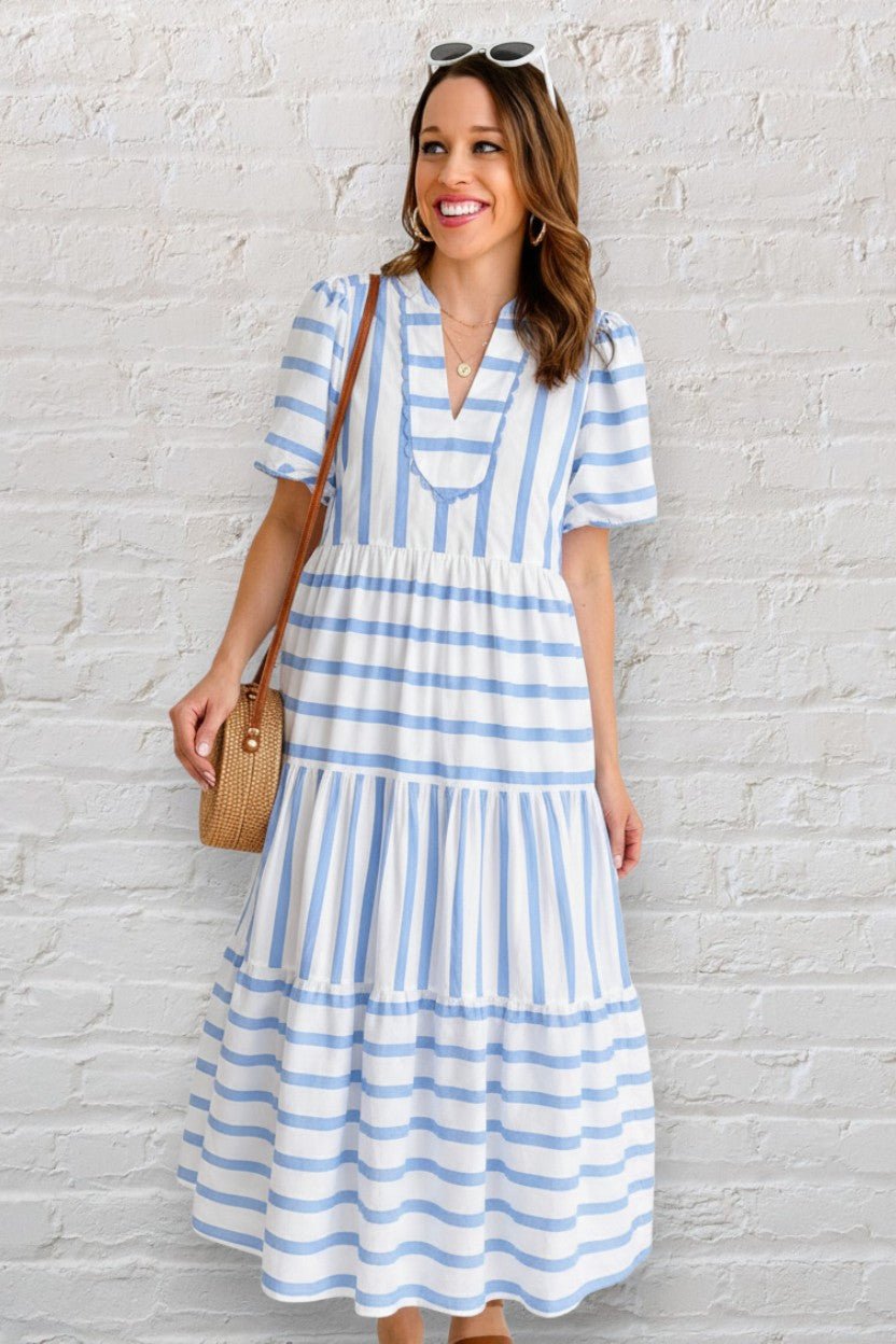 Pre - Order: SPRING HARBOR MIDI DRESS - Thistle Canyon Co.