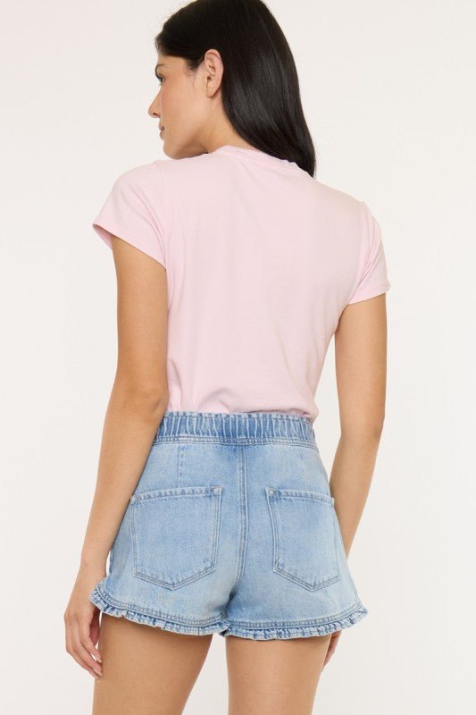 RUFFLE KANCAN SHORTS - Thistle Canyon Co.