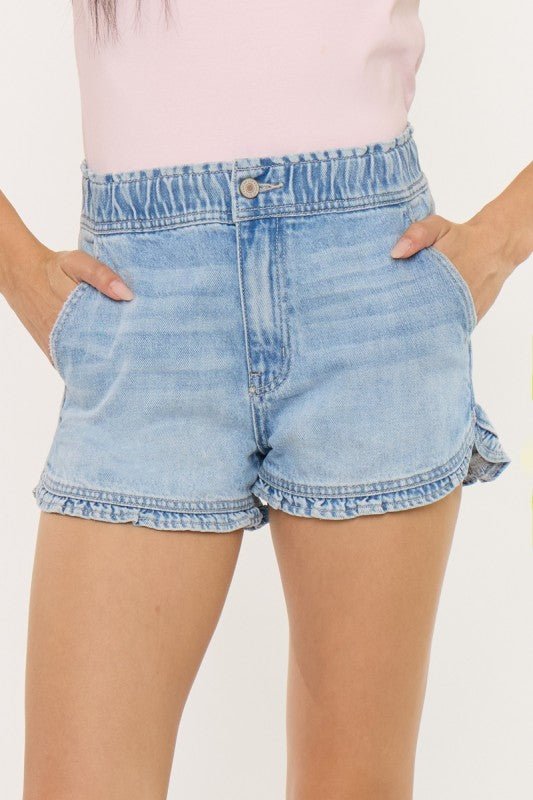 RUFFLE KANCAN SHORTS - Thistle Canyon Co.