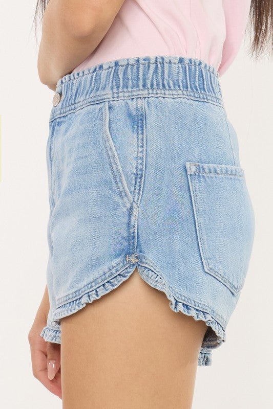 RUFFLE KANCAN SHORTS - Thistle Canyon Co.