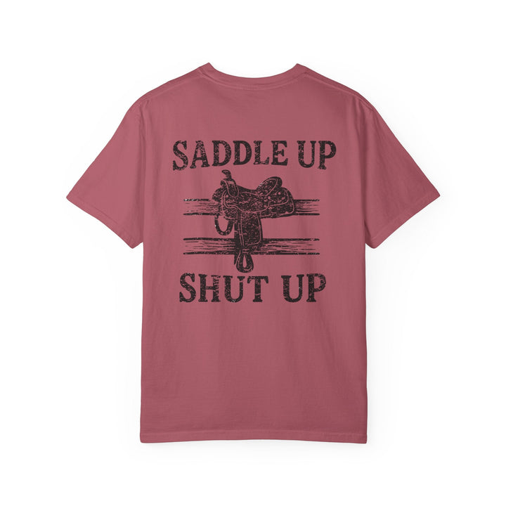 SADDLE UP & SHUT UP - Thistle Canyon Co.