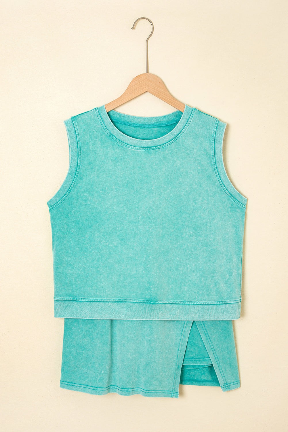 Pre-Order: SEAFOAM SKORT SET