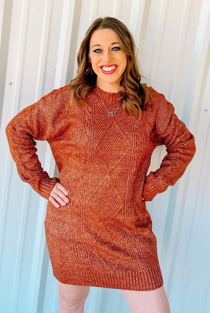SWEATER DRESS - Thistle Canyon Co.