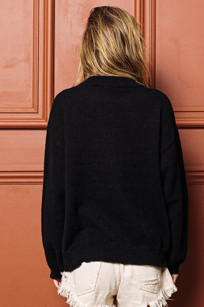 MERRY TINSEL SWEATER