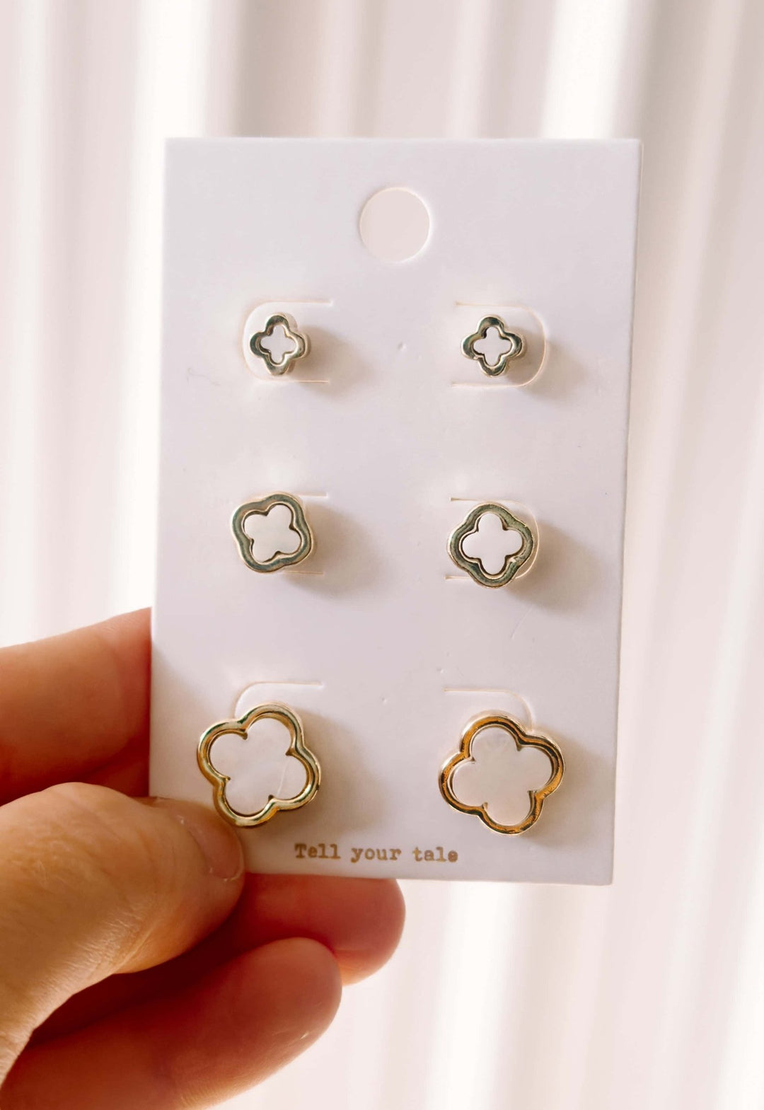 WHITE CLOVER STUD Pack - Thistle Canyon Co.