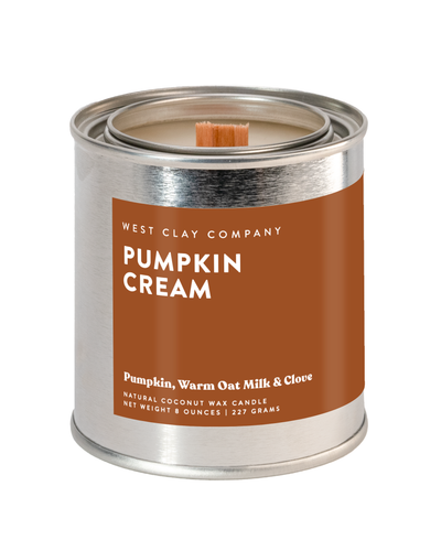 Pumpkin Cream Candle | Pumpkin • Warm Oat Milk • Clove - Thistle Canyon Co.