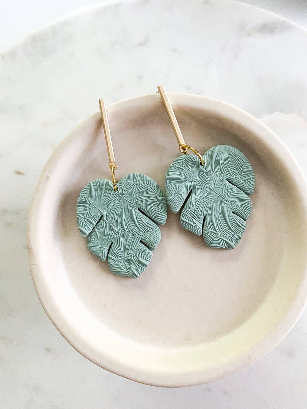 FERN GULLY | Polymer Clay Earrings - Thistle Canyon Co.