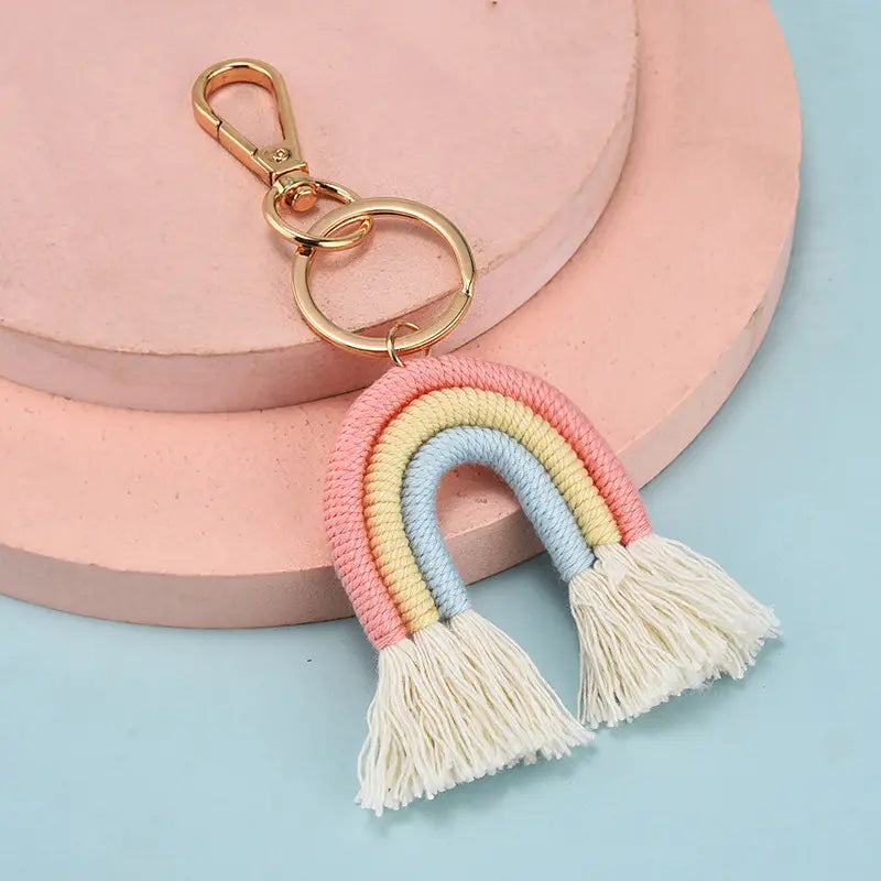 RAINBOW BOHO KEYCHAIN - Thistle Canyon Co.