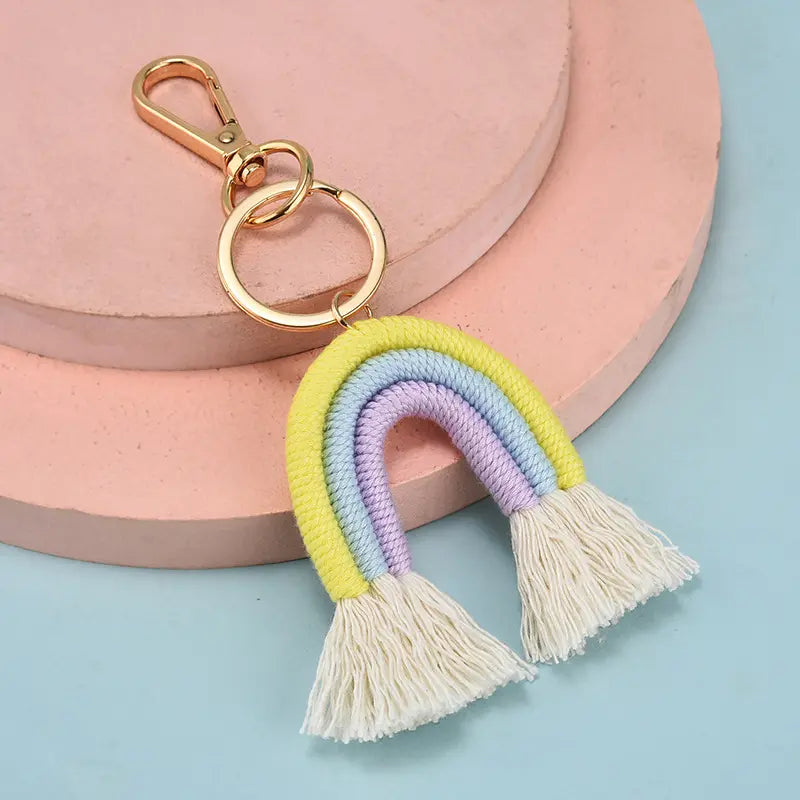 RAINBOW BOHO KEYCHAIN - Thistle Canyon Co.