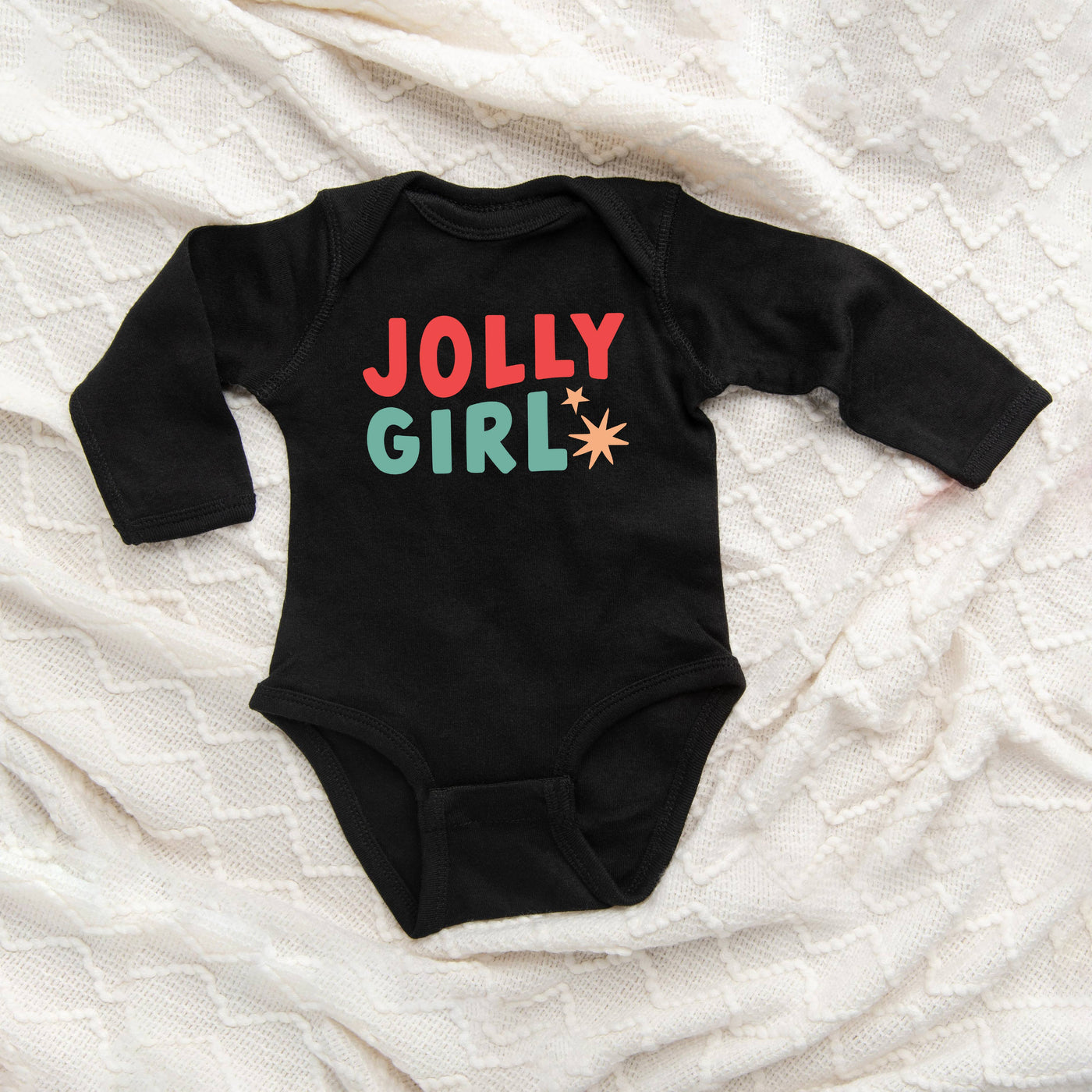 Jolly Girl  | Long Sleeve Onesie - Thistle Canyon Co.