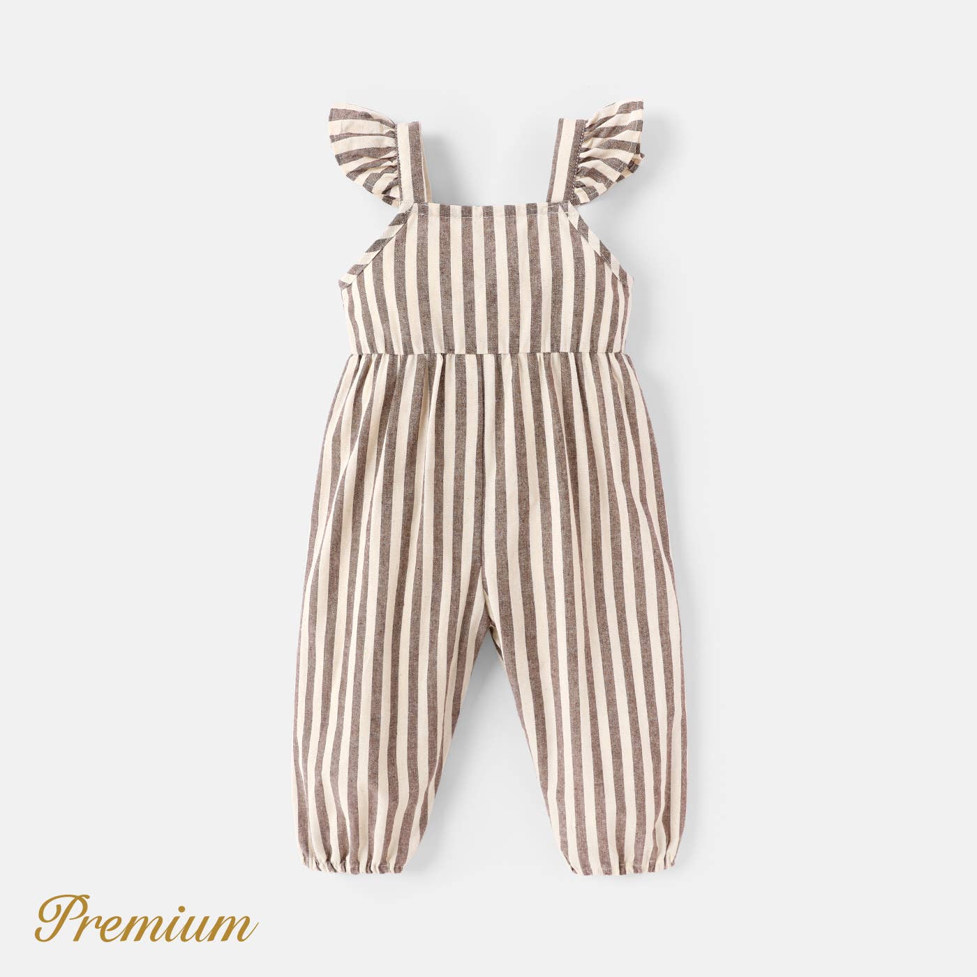 Striped Overalls