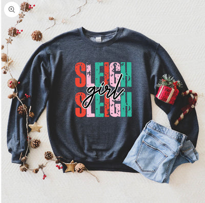 SLEIGH GIRL SLEIGH | Sweatshirt - Thistle Canyon Co.