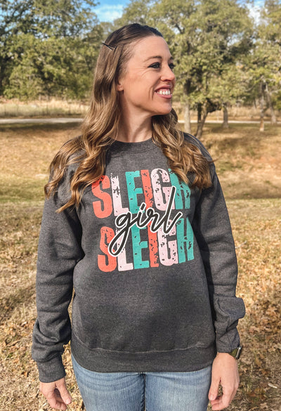 SLEIGH GIRL SLEIGH | Sweatshirt - Thistle Canyon Co.