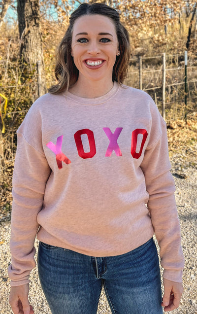 XOXO FOIL Sweatshirt - Thistle Canyon Co.