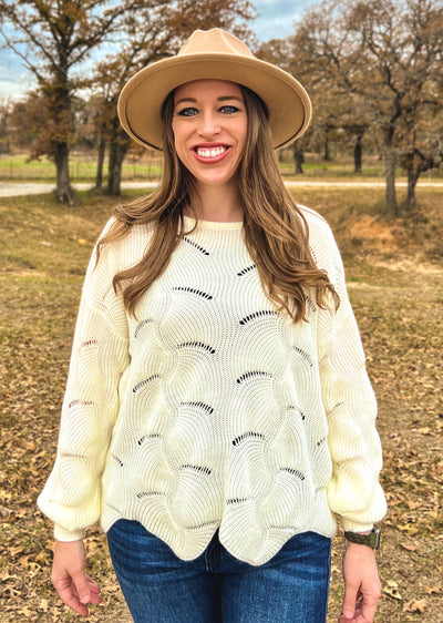 THE ARCHIE SWEATER | Cream - Thistle Canyon Co.