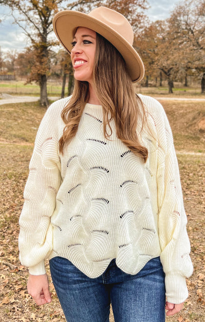 THE ARCHIE SWEATER | Cream - Thistle Canyon Co.